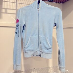 Juicy Couture Women’s Plush Velour Tracksuit  Hoodie - Used Condition